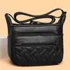 Bolso de hombro para mujer 2026 verano nuevo bolso casual para mujer tendencia transfronteriza bolso cruzado de nailon bolso bordado para mujer