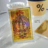 Pegatinas Doradas para Teléfono Móvil con Signos del Zodiaco y Ocho Deidades Guardianas, Tarjetas Amuletos Thangka Coloridas, Souvenir de Tíbet al por Mayor