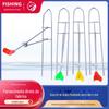 Vara de pesca suporte de torre mar Rod suporte de poste mão simples mar suporte de dupla utilização mar Rod único suporte de garfo simples torre