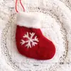 Decoraciones Navideñas Escena Arreglo Árbol Muñeco de Nieve Colgante Bastón Vestido de Tela Colgante de Estrella de Cinco Puntas Pequeños Accesorios