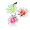Dalia Artificial de Cabeza Única de Tamaño Mediano Flor Falsa Decoración de Piso para Salón de Bodas Flor Artificial Plástico Arreglo Floral DIY