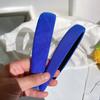 Accesorios para el Cabello Azul Klein Diadema Popular en Internet 2021 Nueva Moda Otoño e Invierno Sentido de Alta Gama Pinza para el Cabello Súper Blanca Pinza para el Cabello de Niña