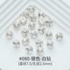 Cobre Retenção de Cor Forte Contas Espaçadoras de Diamante Contas Soltas Contas Barril Pulseira de Pérolas de Cristal Pulseira Material Acessórios de Joalheria DIY