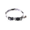Aminger Nuevos Suministros para Mascotas Collar para Gato de Cuadros Diamantados a Juego de Color Algodón Poliéster Lazo Moda Clásica Estilo Británico