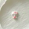 Lindo Gatito de Dibujos Animados Accesorios de Resina DIY Joyería Pasador Hecho a Mano Funda para Teléfono Móvil Taza de Agua Pegatina para Refrigerador Venta al por Mayor