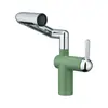 Lavabo estilo Dopamina con brazo mecánico giratorio multidireccional, grifo de agua fría y caliente, grifo de lavabo de baño, para uso doméstico