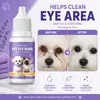 Las gotas oculares KineShineX para mascotas son adecuadas para el cuidado ocular de perros y gatos, calmando los ojos y ayudando a reducir