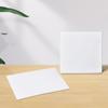 Caja de Exhibición de Película Pe Transparente Caja de Empaque Colgante con Funda de Papel a Juego Base de Regalo para Joyería Anillo Accesorios