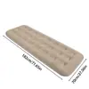 Colchão de Ar Inflável Aveludado para Uma Pessoa Camping PVC Espesso Almofada de Ar Cama Armazenamento Portátil Colchão de Ar Cama Inflável Dupla