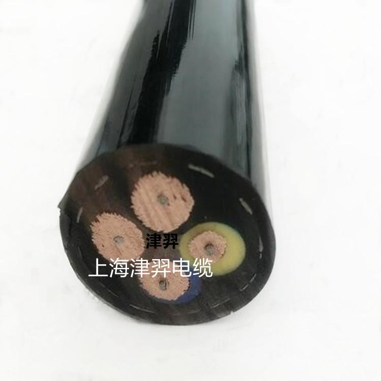 黑色护套4芯电缆