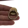 Nuevo Tirador Chino Anillo Redondo Estilo Antiguo Chino Agujero Único Tirador de Cajón Montado en Superficie Perilla de Gabinete Gabinete de Zapatos