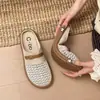 Mules Cerrados Estilo Pescador Súper Populares para Mujer, Aptos para Uso en Exteriores, Nuevo Modelo Verano 2026, Sensación de Alta Gama, Combinados con Faldas, Sandalias Caladas