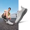 Tênis de Corrida Hongxing Erke Feiyun 2 Malha Verão Respirável Tênis Esportivo Absorção de Choque Solado Macio Tênis Masculino Tênis de Corrida com Retorno