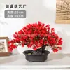 Planta de Pinheiro Artificial Acolhedor em Vaso Planta Verde de Interior Bonsai Decoração de Flores Artificiais para Desktop Decoração de Casa Ornamento Árvore de Pinheiro