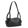 Bolsa de Ombro para Boliche 2026 Novo Estilo Couro Bovino Camada Superior Bolsa Boston Casual Bolsa Tote de Couro Genuíno Bolsa Almofada de Nicho