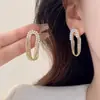 Pendientes de botón de perlas con forma de corazón de amor de estilo coreano, pendientes de botón de temperamento de moda retro, pendientes de perlas de moda 2024