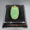Colgante de Hoja Azul con Incrustaciones de Agua Coleccionable de Alta Calidad Colgante de Cuarzo Ice Leaf Jade Seiko Venta al por Mayor