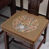 Cojín Nuevo para Silla de Comedor China Cojín Rojo Boda Silla de Mesa de Comedor Cojín Caoba de Alta Gama Silla Circular Cojín para Asiento de Tarjeta Antideslizante