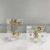 Decoração Criativa Azul Klein Macia em Acrílico Simples Moderna para Sala de Estar Entrada Armário de Vinho Móvel de TV Acessórios de Mesa