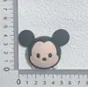 Desenho animado tridimensional Mickey pato PVC borracha macia acessórios diy capa de celular furo sapatos decoração de geladeira material atacado