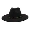 Aliexpress Amazon Primavera y Otoño para Hombre y Mujer Top de Corazón de Gamuza Sombrero de ala ancha para Caballero Sombrero de Jazz de ala plana