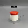 Caja de crema de hongos multicolor, botella de crema, caja de crema, envase cosmético, 15, 20 y 30 ml