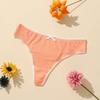 Ropa Interior Femenina Nueva de Poliéster Transpirable con Estampado de Barbie para Niñas con Encaje Control de Abdomen Cómoda de Cintura Baja Procesamiento y Personalización para Mujer