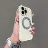 Adecuado para Funda de Teléfono Móvil Iphone17Promax Botón de Cámara Apple 16 Cubierta Magnética de Silicona Líquida Todo Incluido
