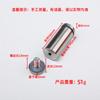 Tapa de tornillo decorativa acrílica para uñas publicitarias de acero inoxidable, tapa fija fea, soporte para espejo de vidrio, clavo decorativo