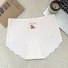 Braguitas de Chica Sin Costuras de Seda de Hielo Fresca Ultra Delgadas con Tema de Oso, No Aprietan, Tanga Triángulo de Entrepierna Extendida 10A para Mujeres