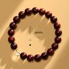 Pulseira de Rosewood de folha pequena natural da Montanha Putuo para casal, homens e mulheres, pulseira de contas de sândalo, acessórios originais Wenwan com contas