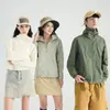 Suministro Directo de Fábrica de una Cierta Marca de Ropa Ligera de Protección Solar para Mujer, Estilo Corto, Protección UV de Verano UPF50+, Ropa de Protección Solar para Hombres y Mujeres