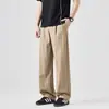 Ropa de Hombre Fengshe / Novedad Primavera 2026 Pantalones Casuales Rectos Regulares Sueltos Versátiles Estilo Americano para Viajar