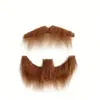Barba Falsa Transfronteriza Halloween Autoadhesiva Bigote Realista Fiesta Cosplay Barba de Chivo Barba de Barbilla Disponible en Múltiples Colores