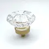 Fornecedor de Fabricante Fornece Puxadores de Cristal, Puxadores de Gaveta Tipo Ovo de Pombo em Latão, Puxadores de Porta de Armário, Puxadores com Base de Latão para Porta de Guarda-Roupa