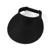 Sombrero de sol de ala ancha tejido de paja transfronterizo para hombre, sombrero de sol de ala ancha con protección solar y logo estampado, sombrero para exteriores con banda elástica y parte superior abierta