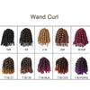 Xu Changlei Xiao produtos para cabelo Wand curl big wave cabelo curto cacheado fibra química crochê cabelo parafuso rolo 8 polegadas