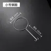 Sacos de Chá com Filtro e Anel de Aço Inoxidável, Sacos de Chá para Milk Tea, Sacos de Chá com Cordão Estilo Hong Kong, Sacos de Filtro de Algodão Puro, Cuidadosamente Selecionados