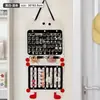 Almacenamiento de Accesorios para el Cabello Colgante de Pared Organizador de Pinzas para el Cabello Bolsa Colgante Pinzas de Tiburón Joyería Exhibidor de Fieltro Montado en Pared Al por Mayor