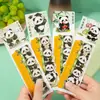 Regla Marcapáginas Magnético de Panda Apilado Regla Creativa de Alta Calidad Estudiante Ins Linda Regla Motivacional Regla Recta Magnética