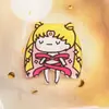 Insignia linda de niño estilo japonés, broche de dibujos animados para niños, accesorio para bolso, regalo pequeño, parche de acrílico, pin para niñas