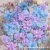 Set de cabezas de flores artificiales, materiales para horquillas hechas a mano DIY, flores falsas, tocados Hanfu, guirnalda, accesorios para abanicos, decoración de bodas