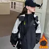 Jaqueta Acolchoada de Inverno para Meninas Zhili 2026 Novo Estilo Forro de Fleece para Meninas Crianças Maiores Três em Um Destacável