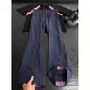 Pantalones de hombre de verano cleanfit con paneles de color contrastante, secado rápido, transpirables, holgados, versátiles, casuales, de pierna recta
