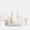 Nova bolsa feminina casual all-match portátil de grande capacidade comutante Moda Tote Bag na moda bolsa de ombro nas axilas