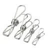 Pinzas de Acero Inoxidable Kaiwang Pinzas de Resorte Sólido 6.5cm Pinzas Pequeñas para Cable Pinzas para Ropa Interior/Colgadores de Calcetines No Magnéticos