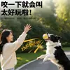 Juguetes de látex para mascotas al por mayor, pelota de juguete duradera resistente a la masticación para perros, balón de rugby, voleibol, juguete para la limpieza de dientes y hacer ruido para perros