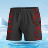 Novos calções de banho masculino adulto boxer moda impressão laser de secagem rápida anti-constrangimento praia termas calções de banho atacado