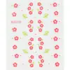 Adesivos para Unhas Yimei New Flower Lote Misto Adesivos 3D para Unhas Pequenos Adesivos Frescos de Tulipa para Unhas Adesivos para Unhas