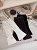 Pantalones de Punto Acampanados Suaves y Elásticos para Niñas, Colección Primavera 2026, Pantalones Casuales Engrosados y Cálidos para Invierno